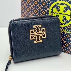 Tory Burch Britten Mini Wallet Black